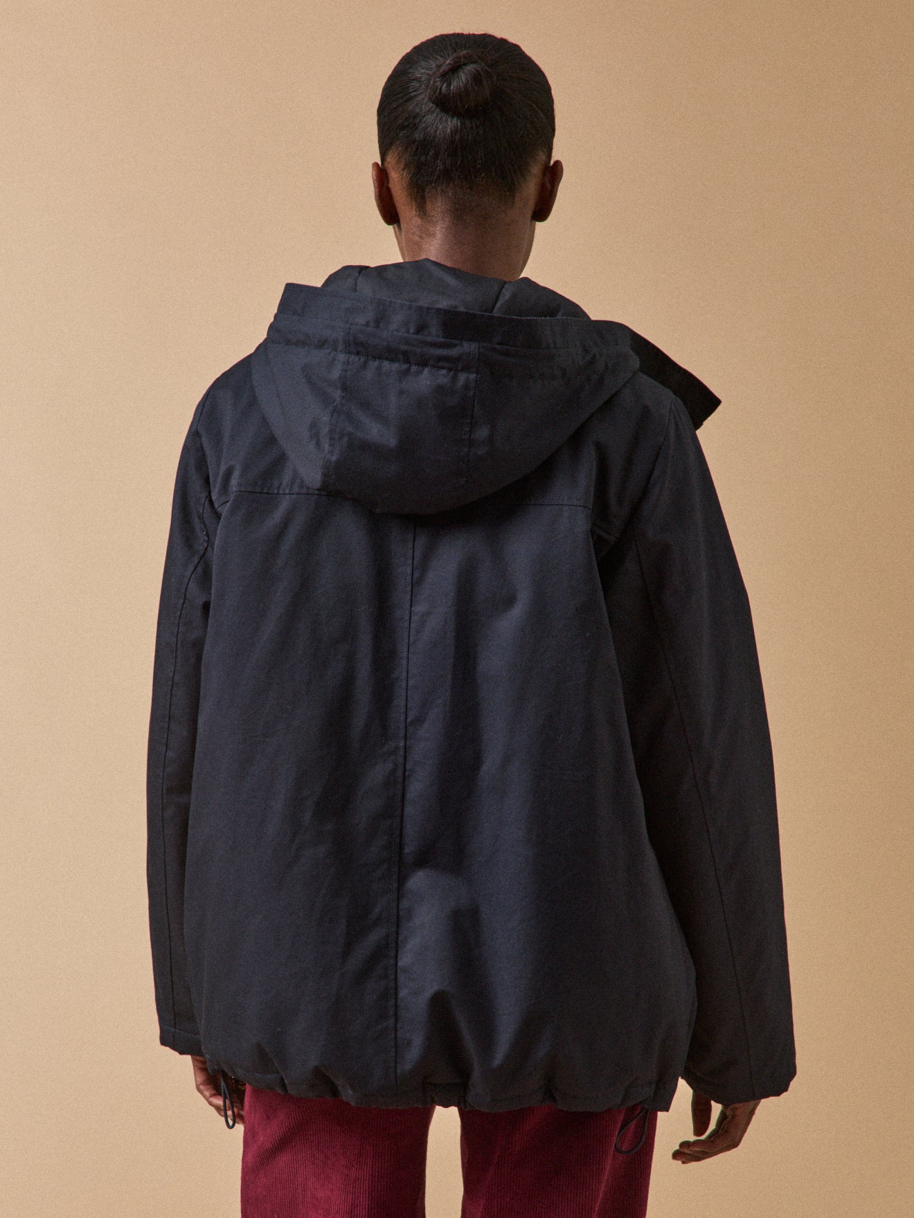 Women's supple parka with quilted lining - Image 3