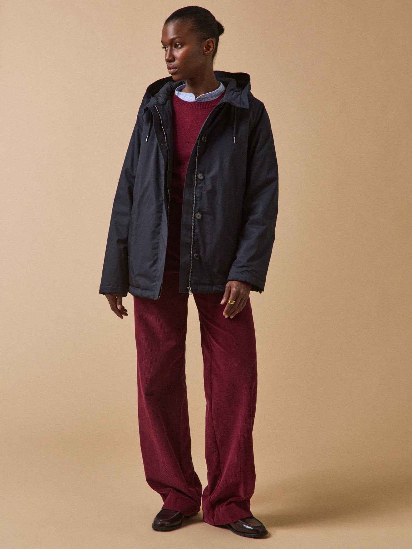 Women's supple parka with quilted lining - Image 6