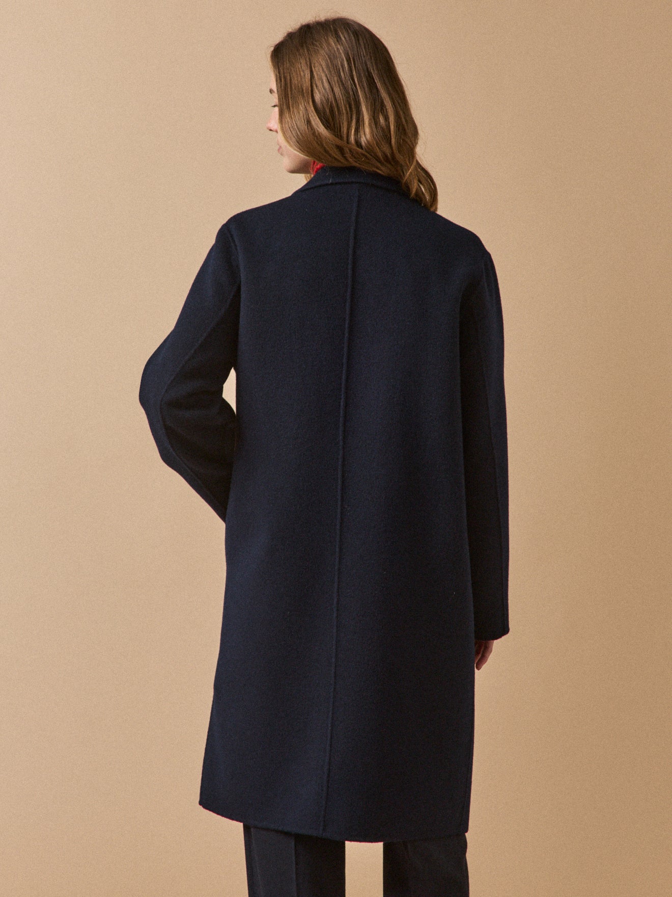 Women's double-sided woolen coat - Image 3