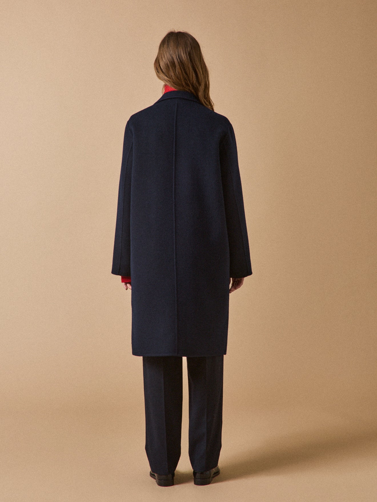 Women's double-sided woolen coat - Image 4