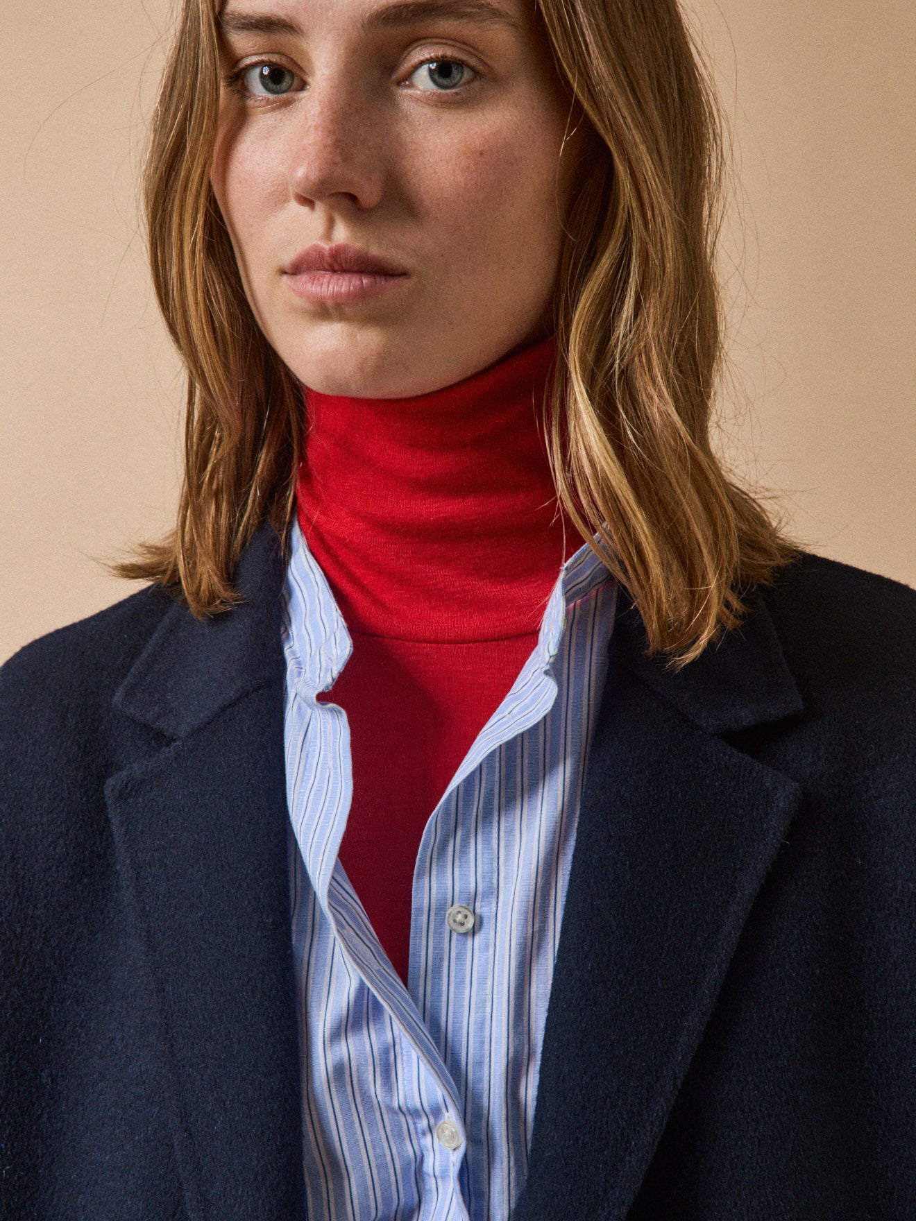 Women's double-sided woolen coat - Image 5