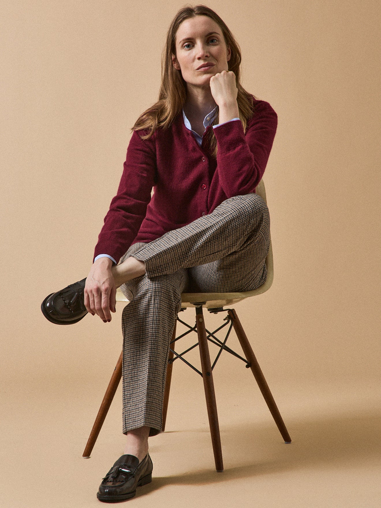 Women's button cardigan - The Cashmere Collection - Image 5