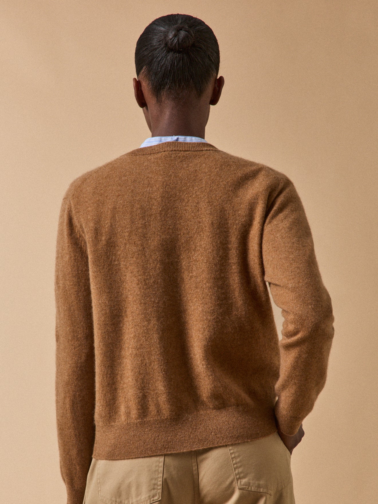 Women's button cardigan - The Cashmere Collection - Image 2