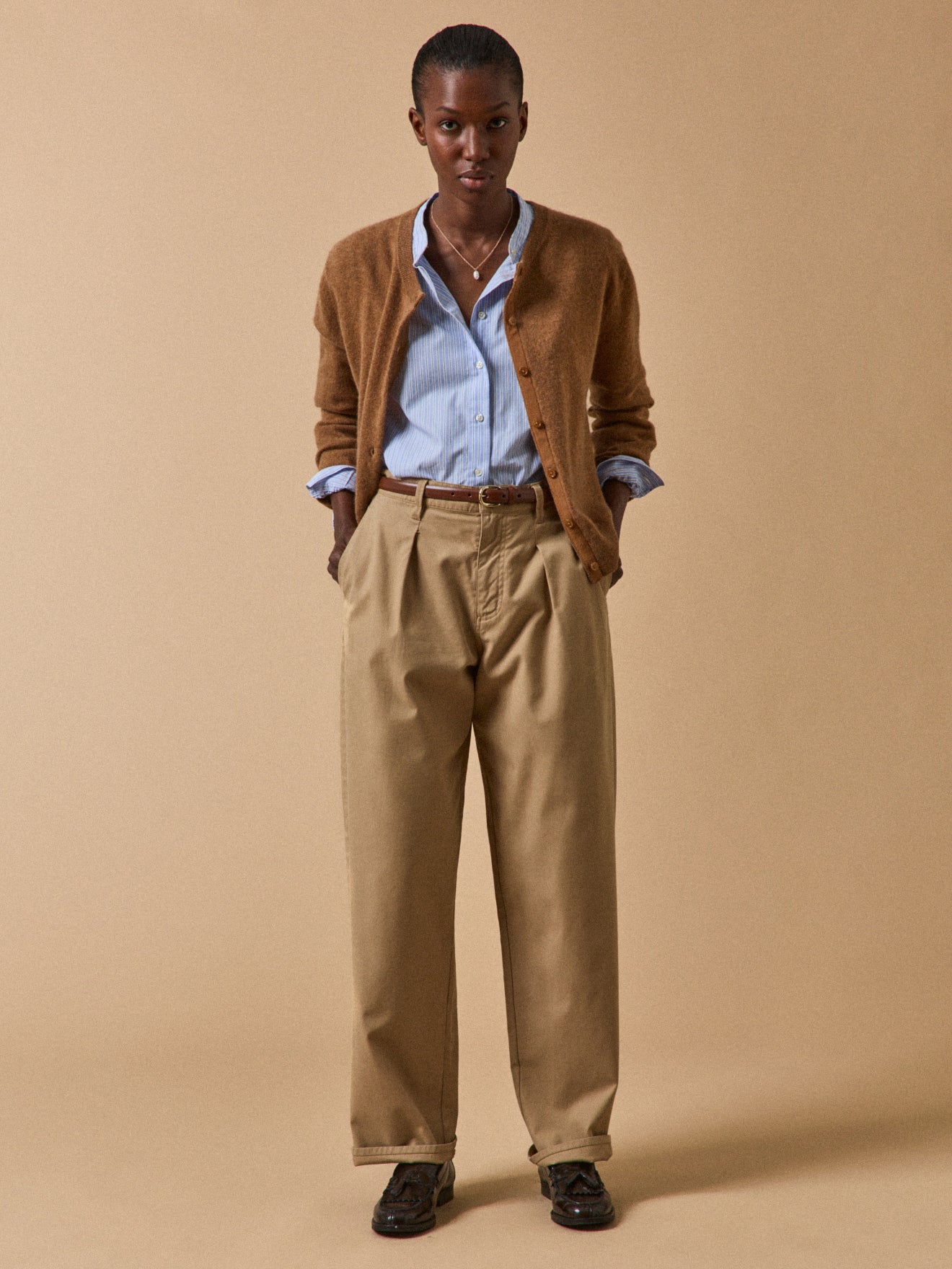 Women's button cardigan - The Cashmere Collection - Image 5