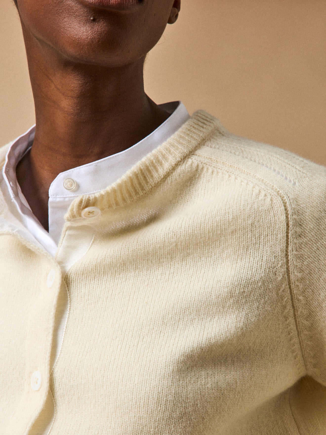 Women's RWS* merino wool button cardigan - Image 3