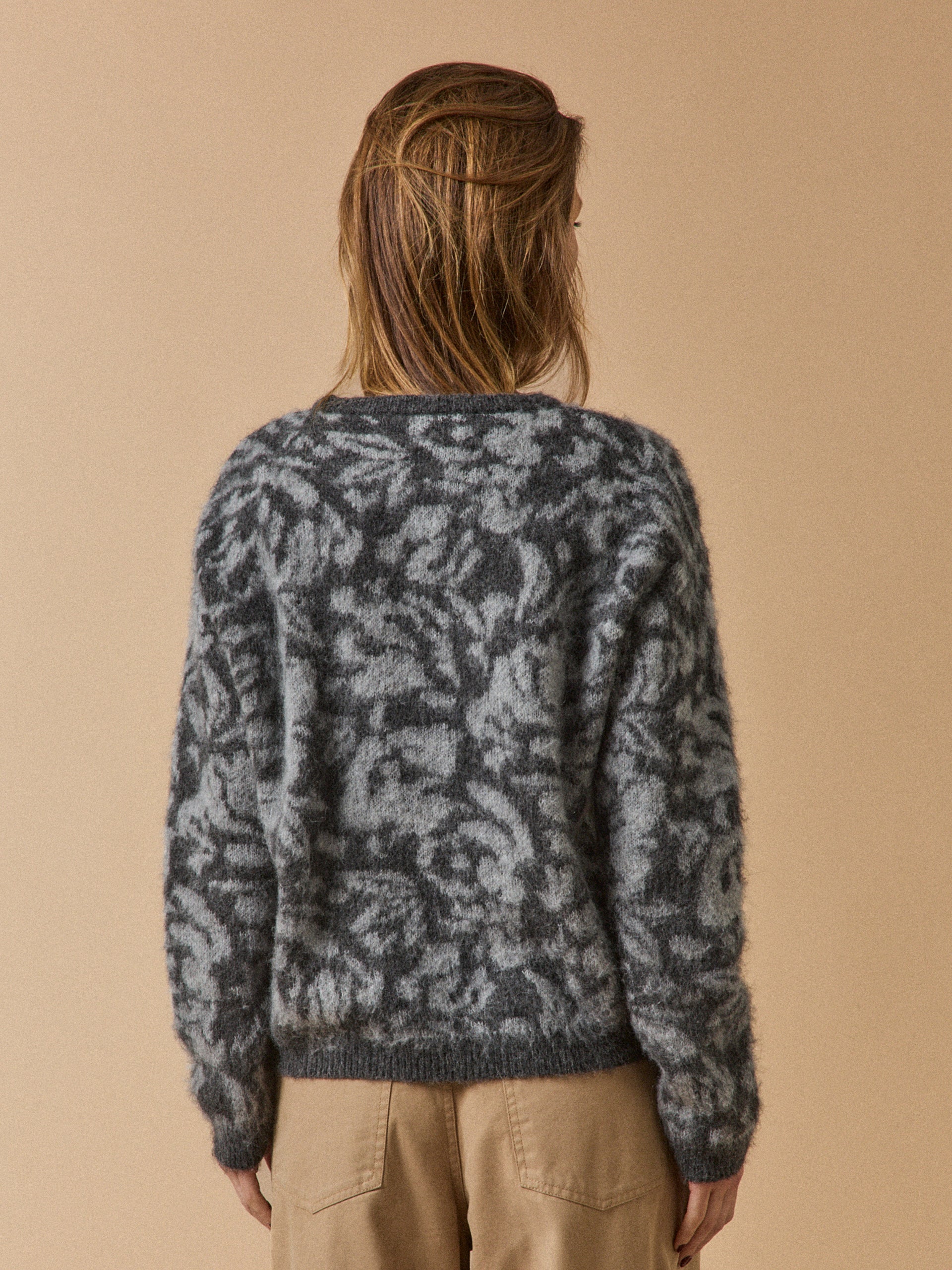 Women's Luna jacquard sweater - Image 2