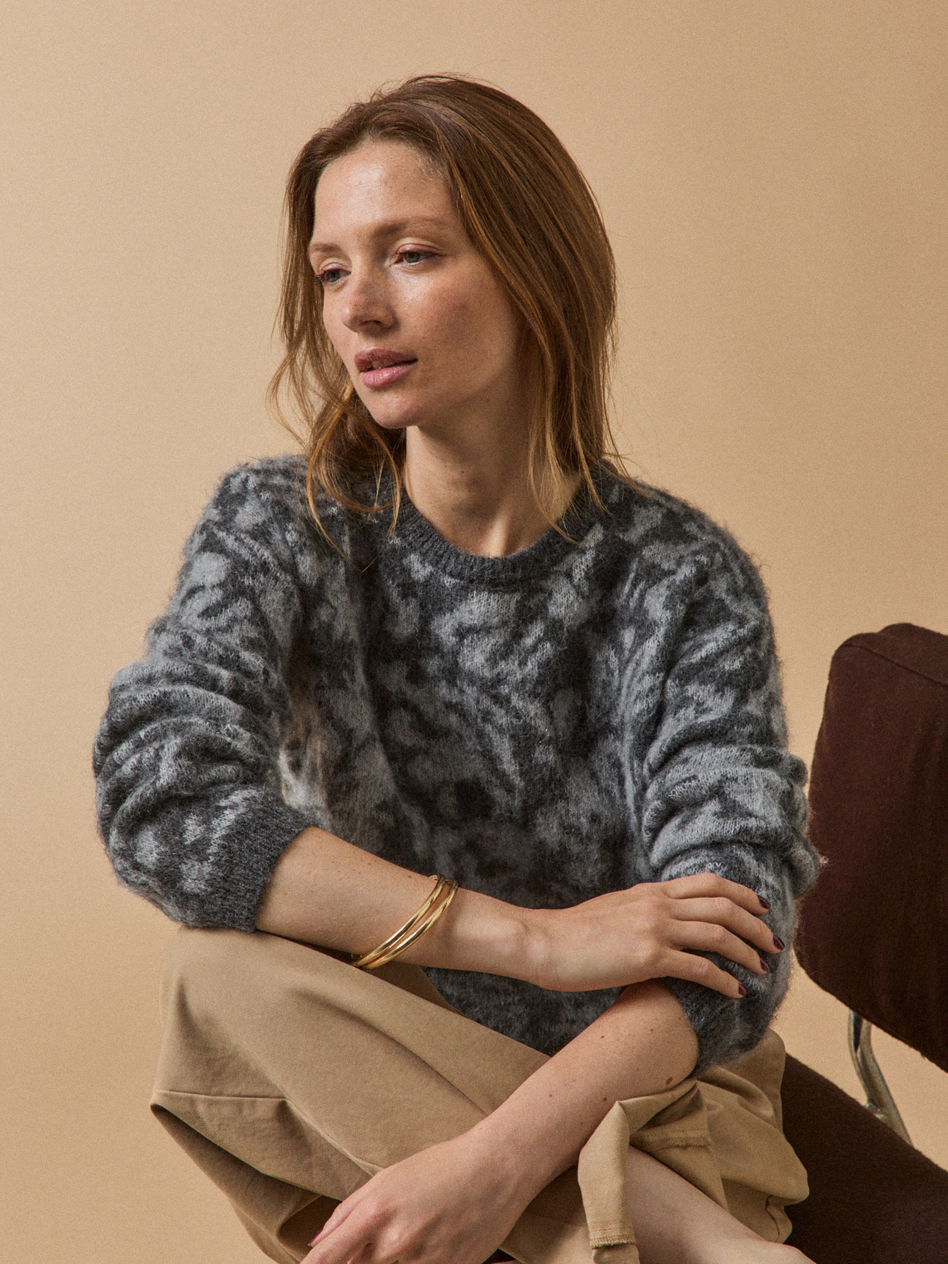 Women's Luna jacquard sweater - Image 4