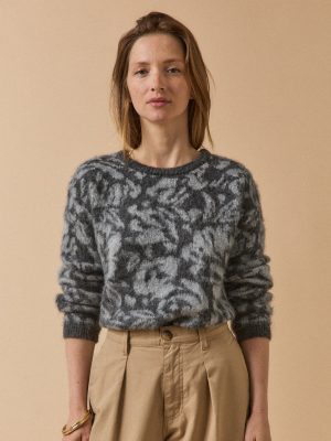 Women's Luna jacquard sweater