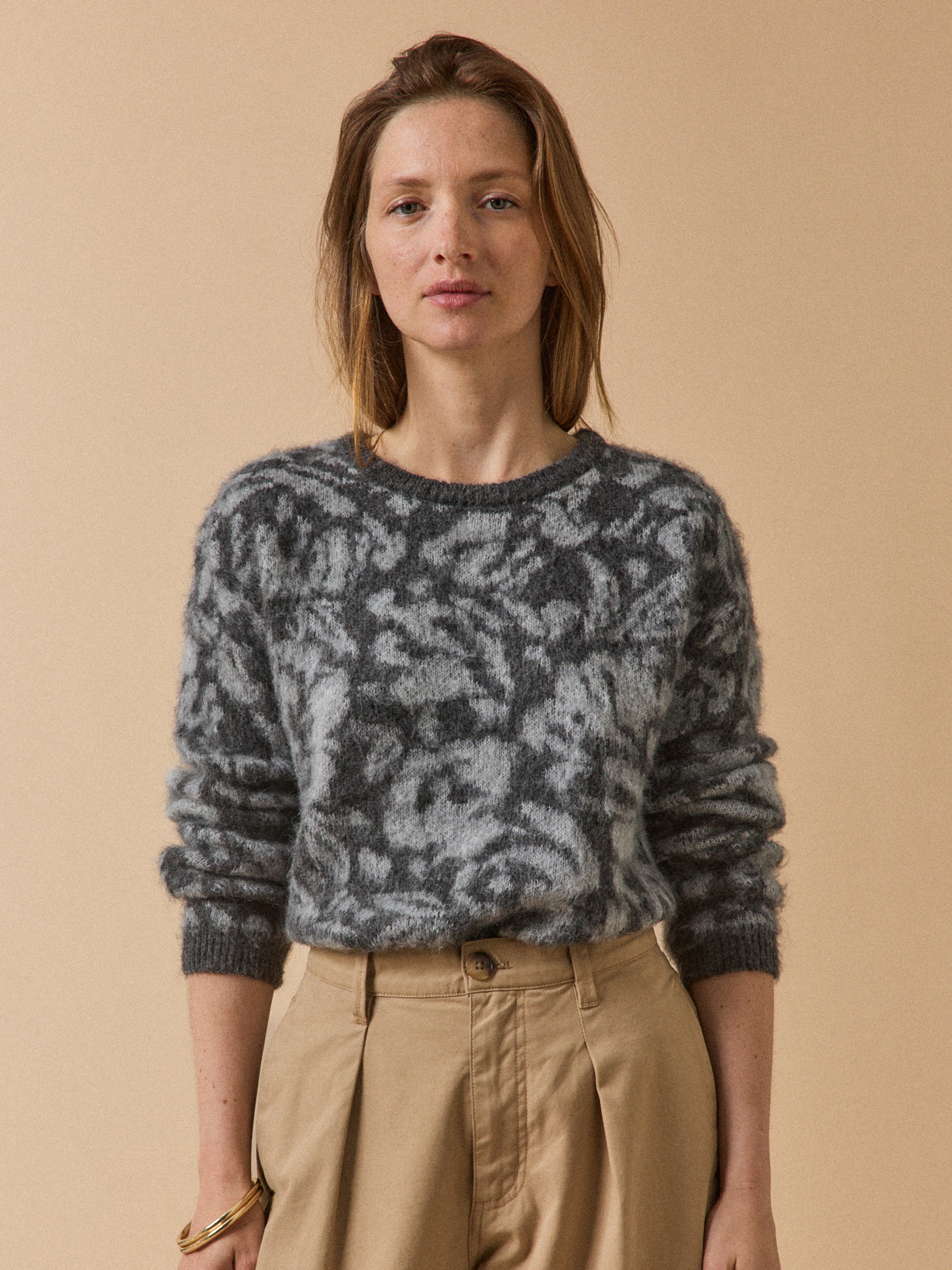 Women's Luna jacquard sweater