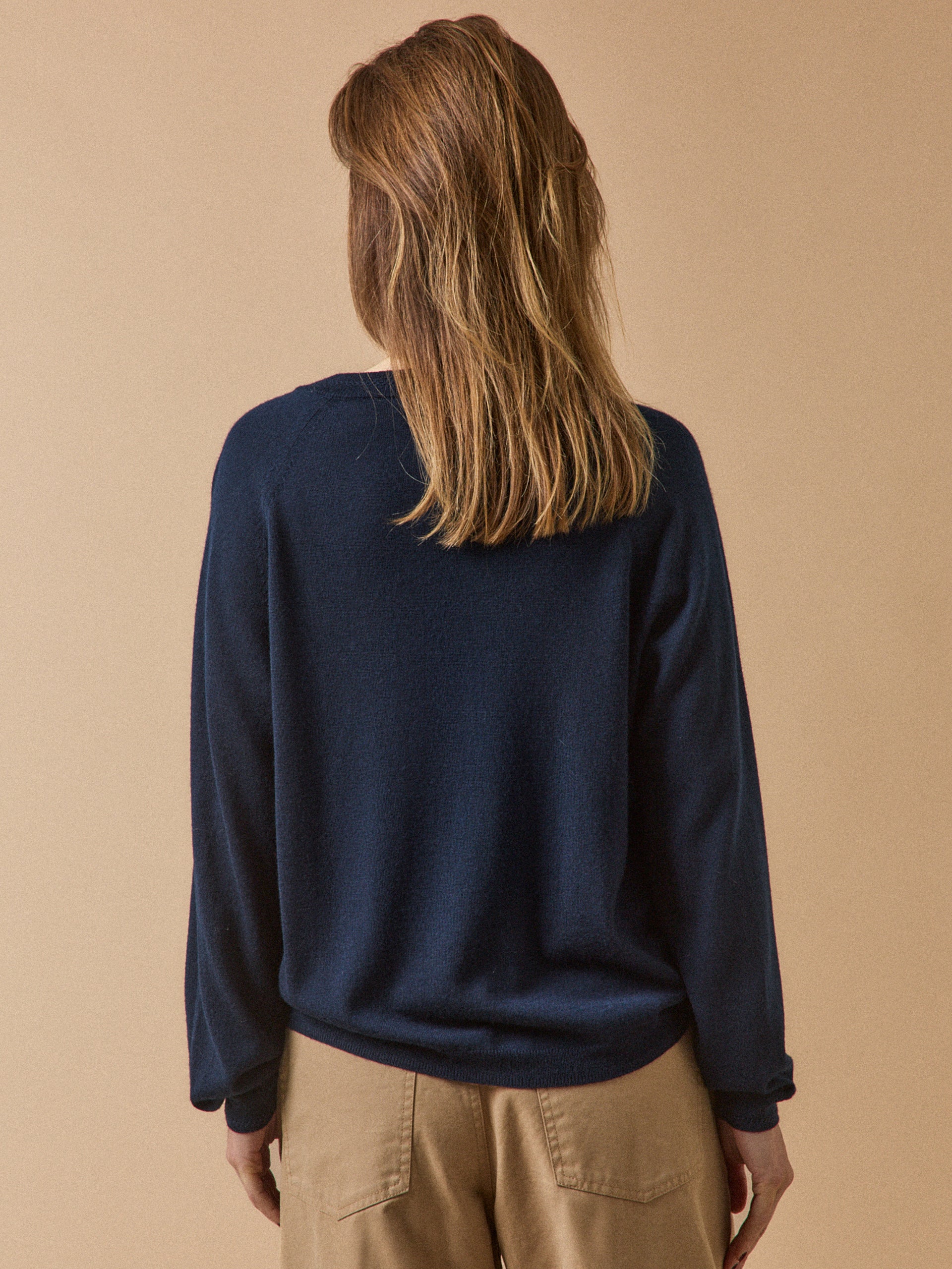 Women's button RWS* merino wool cardigan - Image 2